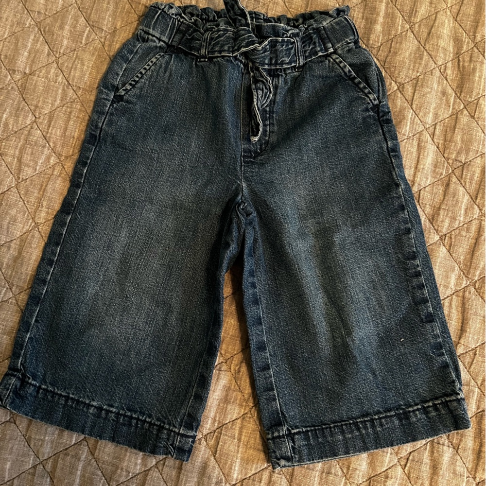 Gap Kids wide leg crop jeans